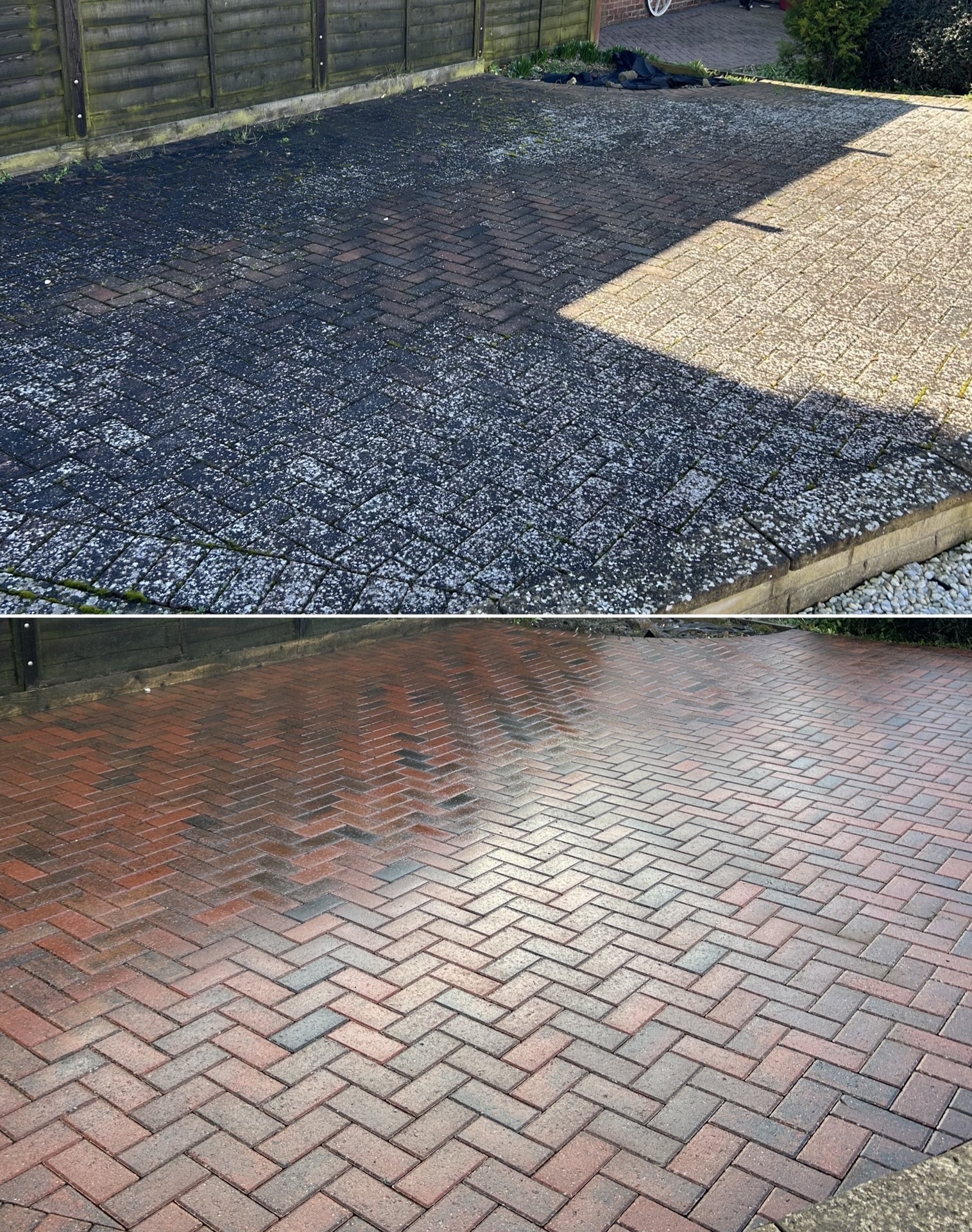 Driveway cleaning and treatment – JMD Exterior Cleaning
